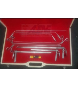 Surgical Optical fiber ENT Esophagoscopy set
